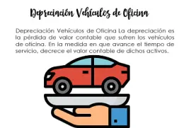 DepreciaciÃ³n vehÃ­culos de oficina