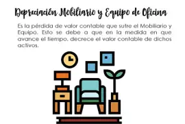 DepreciaciÃ³n mobiliario y equipo de oficina