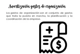 AmortizaciÃ³n gastos de organizaciÃ³n