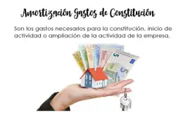 AmortizaciÃ³n gastos de constituciÃ³n