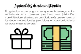 Aguinaldos de administraciÃ³n