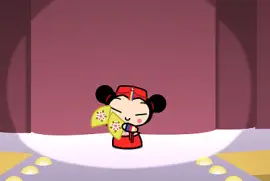 pucca hace baile francesa pucca