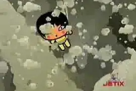 abyo empieza a soltarse de la soga pucca