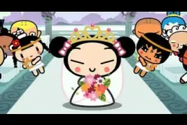 pucca imagina su boda con garu pucca