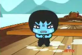 abyo se congela por el agua fri­a pucca