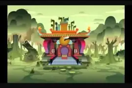 la casa del maestro tortuga pucca jigsaw puzzle