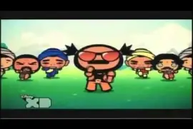 garu cambia de ropa y empieza a bailar pucca jigsaw puzzle