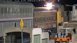 TUCS Amtrak #1 FRA car attaching