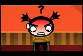 garu mira que esta atado a una silla pucca jigsaw puzzle