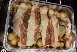 BACON on a roast