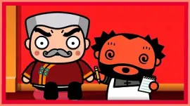 uncle piensa que un chef quiere pescado pucca jigsaw puzzle