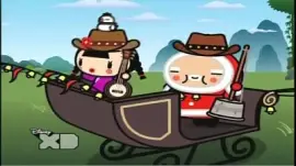 ching y santa piensan que pucca gano pucca jigsaw puzzle