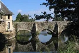 Ducey le vieux pont jigsaw puzzle