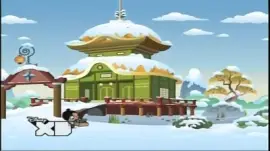 chang va a dejar comida afuera de su casa pucca jigsaw puzzle