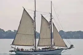 TSS Appledore-4 full sails
