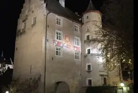 Holzbrucke Baden Switz jigsaw puzzle