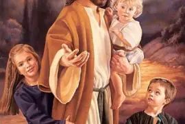פאזל של Jesús y los niños
