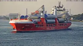  "saltie " heavy lift ship Keith transporting wind t