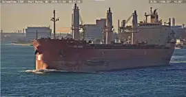  "saltie " Federal Asahi into Lake Huron