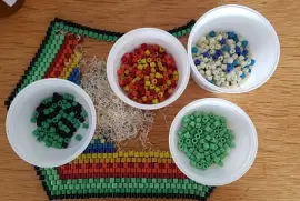 Hexagon jigsaw puzzle