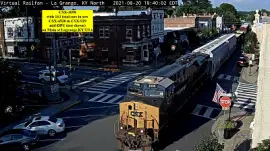 CSX-3098 on Main st  LaGrange,KY/USA