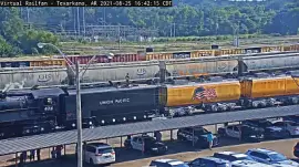  "steamer " UP-4014 Tenders Texarkana,AR/USA