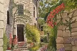 Une belle entrée fleurie