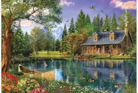 370- CASA DEL LAGO jigsaw puzzle