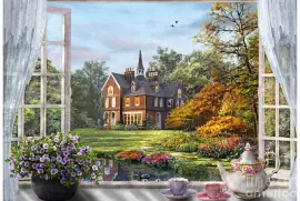 374- PANORAMA EN LA VENTANA jigsaw puzzle