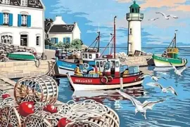 New England Port jigsaw puzzle