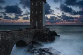 Le phare de Kermorvan jigsaw puzzle