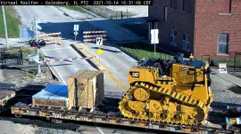 CAT-D10T2 at Galerburg,ILL/USA