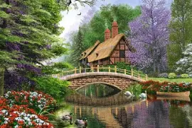 Casa del puente jigsaw puzzle