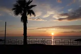 Tramonto dal lungomare di Sangineto CS