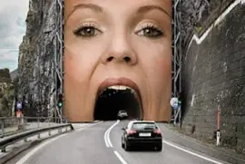 Entrée de tunnel jigsaw puzzle