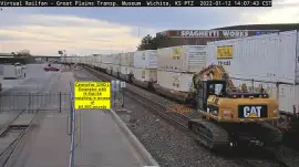 CAT 329D(L) excavator MOW-Equipment at Wichita,KS/USA