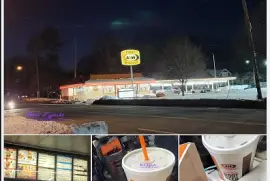 A and W in the winter  northeast Ohio Jan 2022