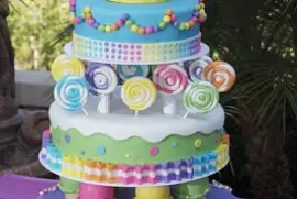 פאזל של Gateau de couleurs