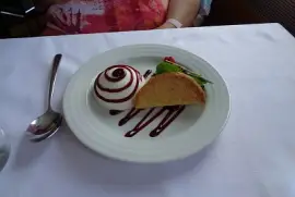 Dessert bateau