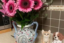 פאזל של Belles fleurs dans ma cuisine