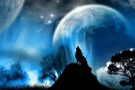 howling wolf