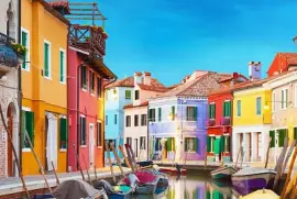 פאזל של Burano-Venecia