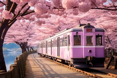 Flor de cerezo en Corea