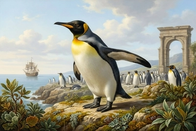 Pingüino real
