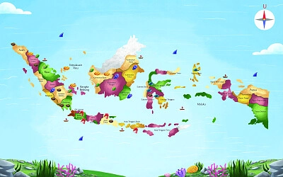 Peta Sumber Daya Alam Indonesia