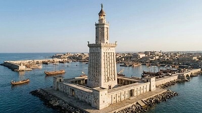 El Faro de Alejandría.