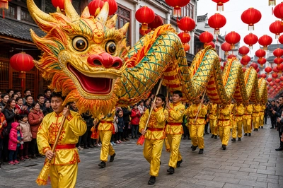 Chinese Dragon Parade