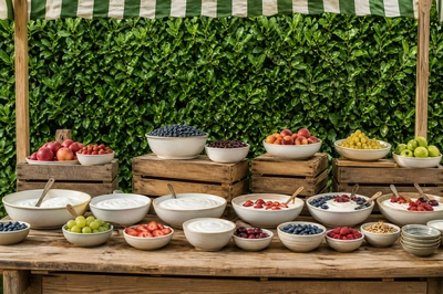 Market Stall Yogurt