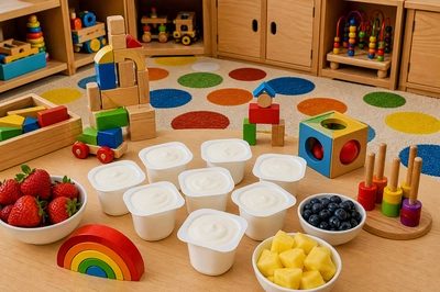 Playroom Yogurt Snack