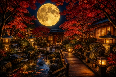 Garden Moon Lanterns